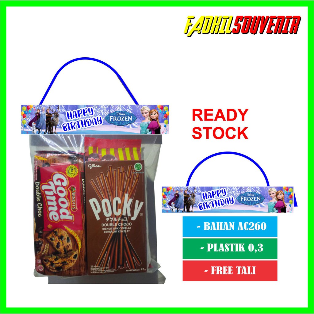tas kado | tas snack ulang tahun Snack