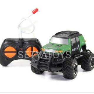 Mainan Remote  Control SUV Mobil  Jeep  Rock Clawler Mini Car 
