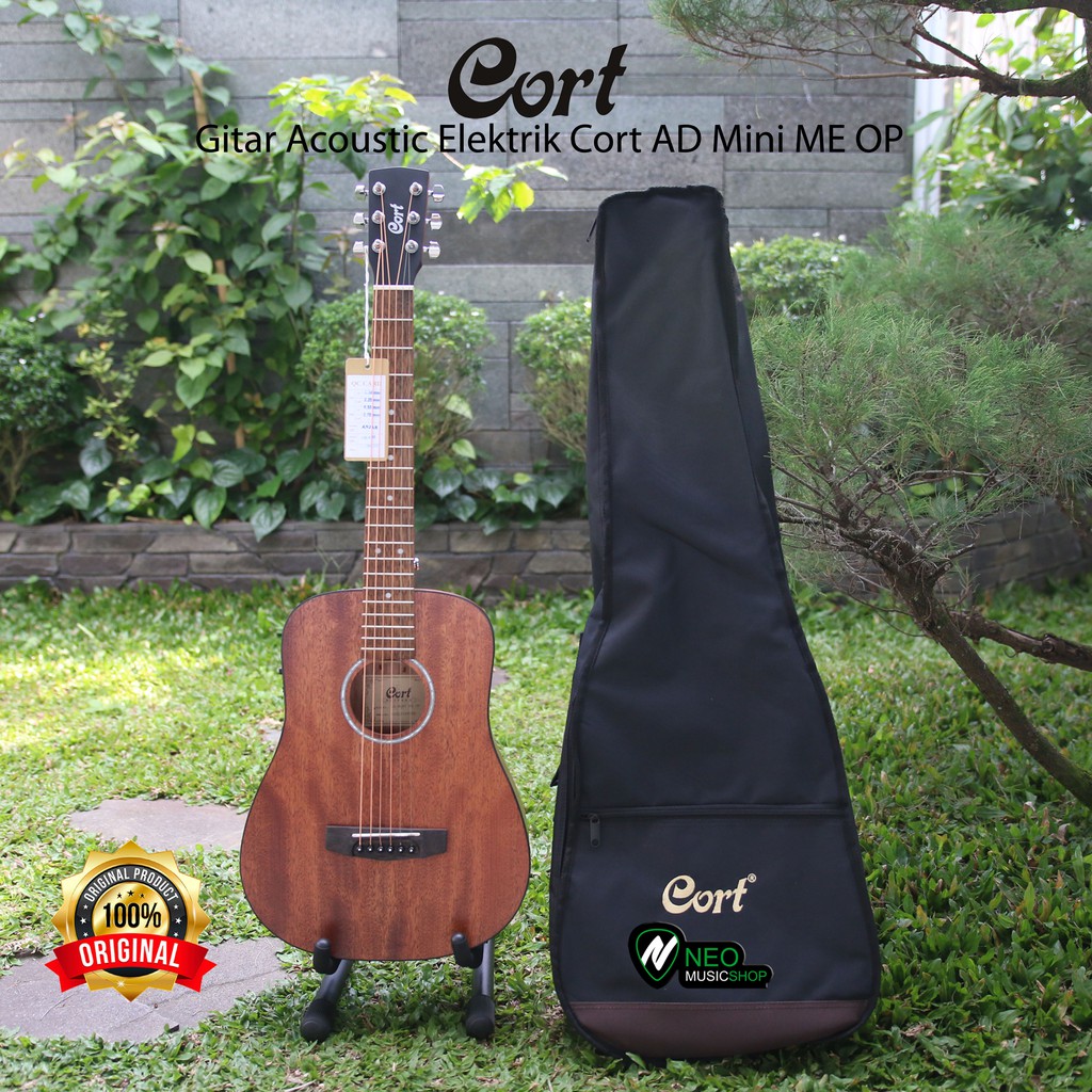 CORT AD MINI ME OP ELECTRIC ACOUSTIC GUITAR With EQ