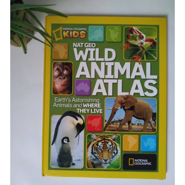 Natgeo Kids - Natgeo Wild Animal Atlas - Encyclopedia National Geographic kids