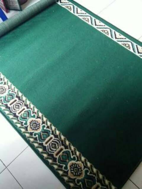 karpet masjid / musholla motif polos