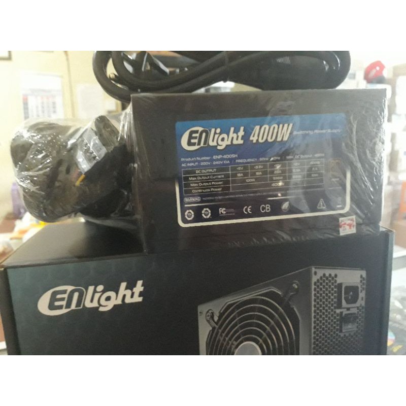 Psu New Enlight 400Watt Pure 80plus