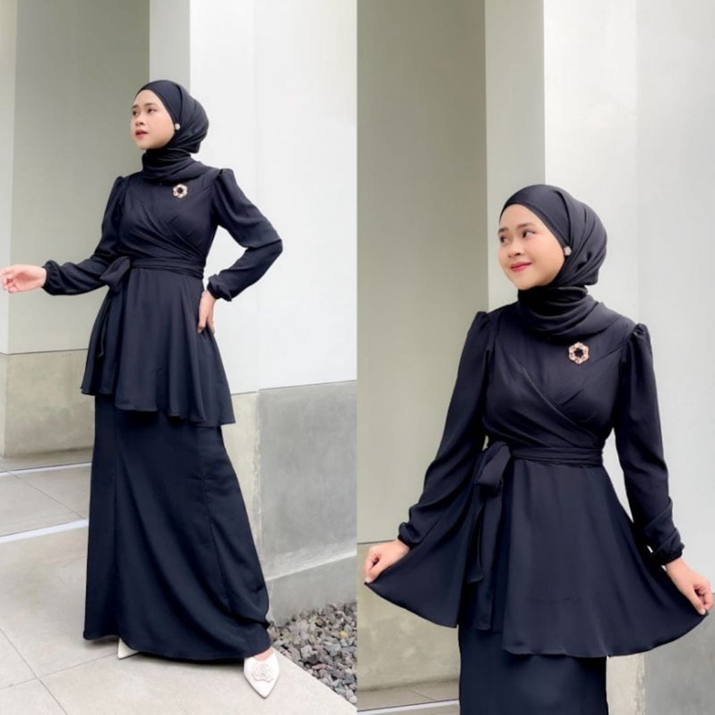 (MSB) ONE SET TUNIK PAMELA SET ROK WANITA WOLFIS PREMIUM