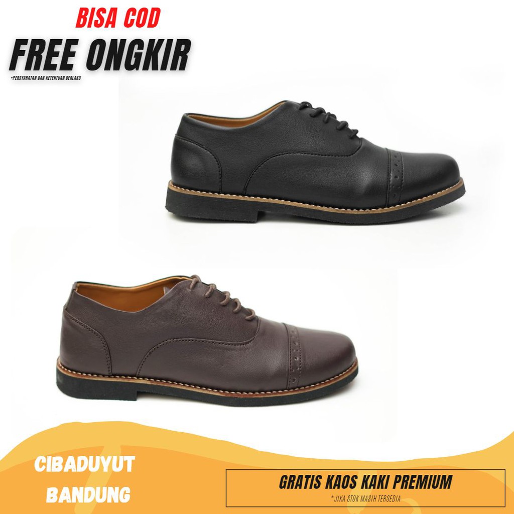 CBY  oxford sepatu kasual pria sepatu formal kerja sepatu lelaki sepatu kulit