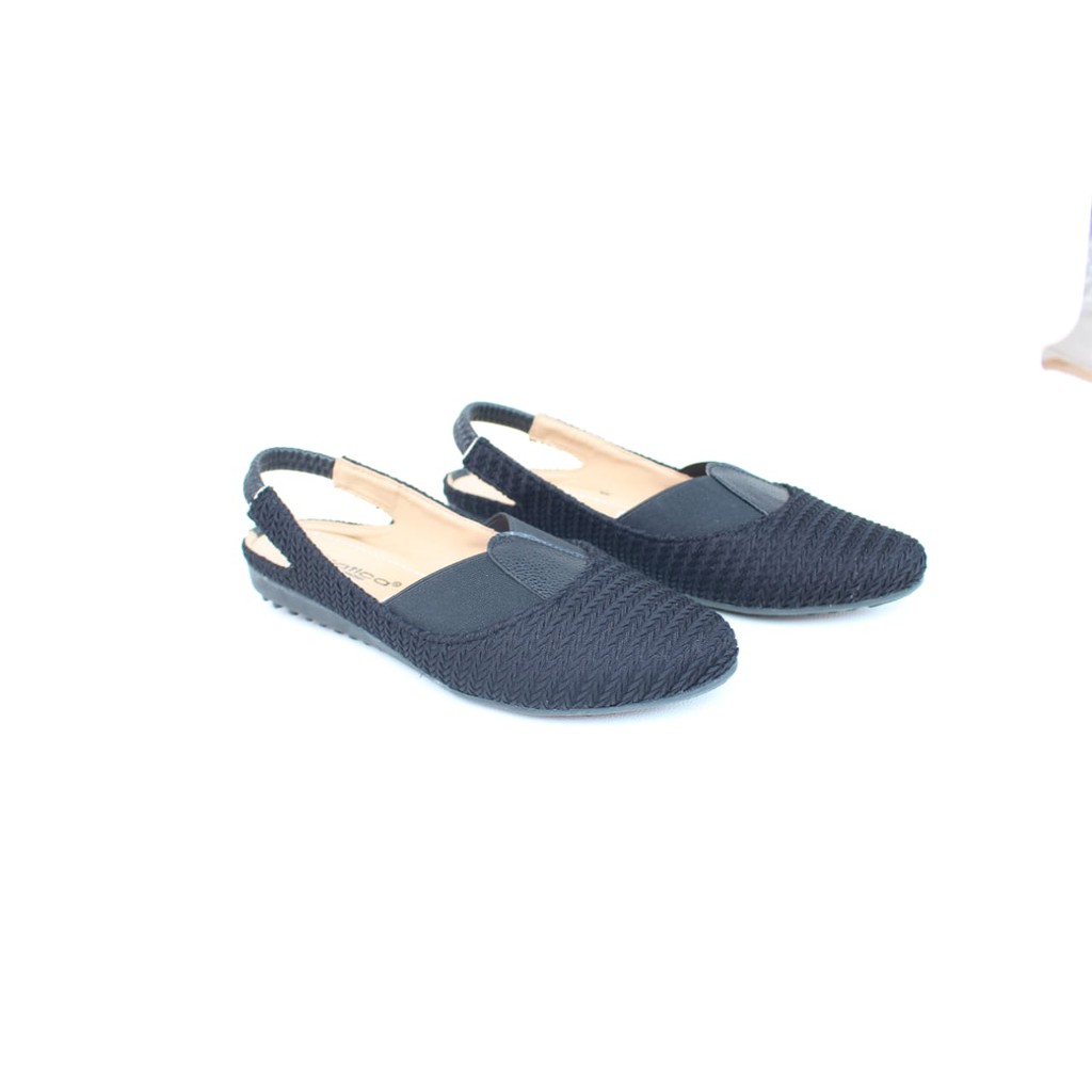 Gratica Sepatu Flatshoes Karet Wanita Tali Belakang AW 082