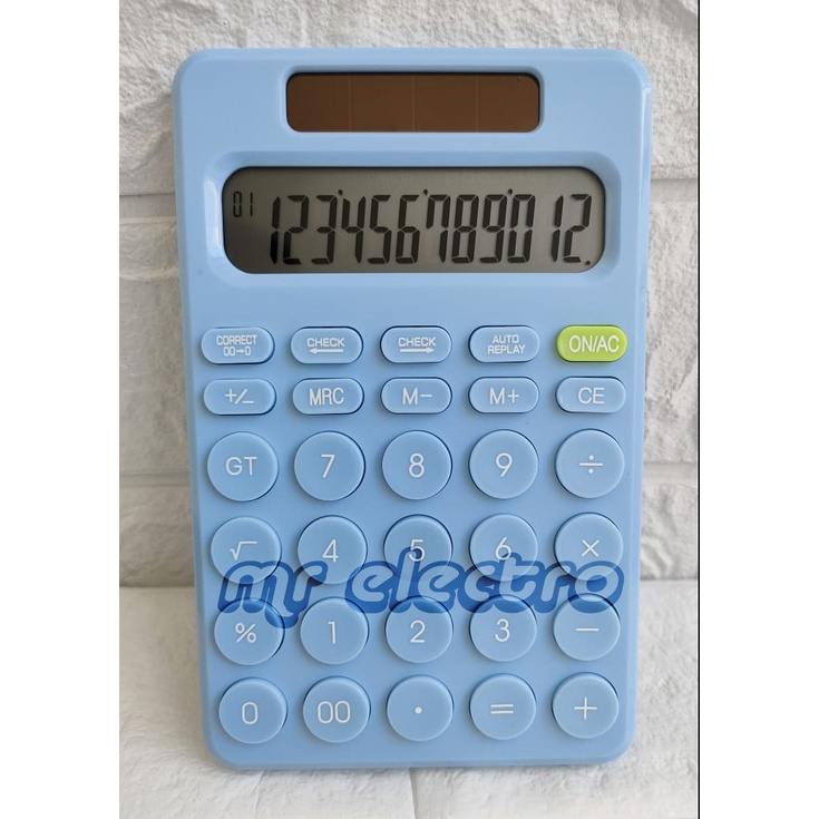 

KALKULATOR 8068 - KALKULATOR 12 DIGIT - CHECK AND CORRECT - KALKULATOR MEJA DAGANG - KALKULATOR PASAR - KALKULATOR POCKET SAKU