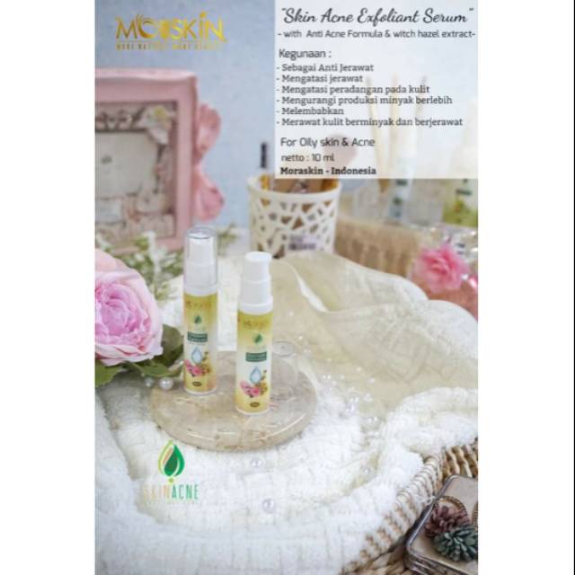 Skin Acne Exfoliant Serum Moraskin Moiskin