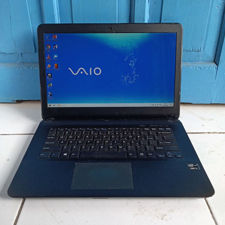 Sony Vaio SVF142C1WW Intel Core i3 RAM 4GB SSD 128GB Bluetooth HDMI Laptop Bekas Second Murah DVD