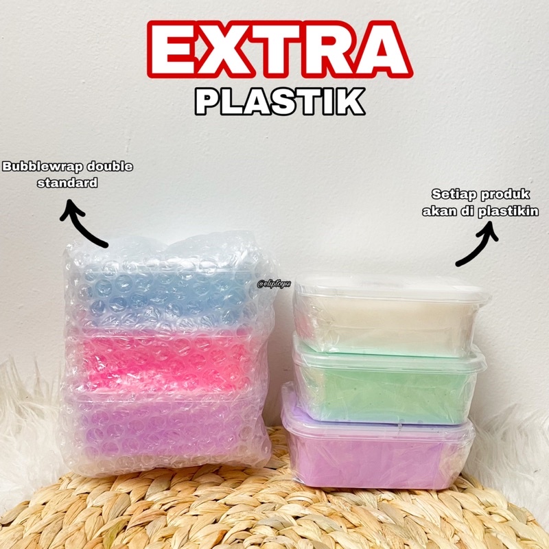 EXTRA BUBBLEWRAP PLASTIK PACKAGING ORDERAN BY ELIPTOYS