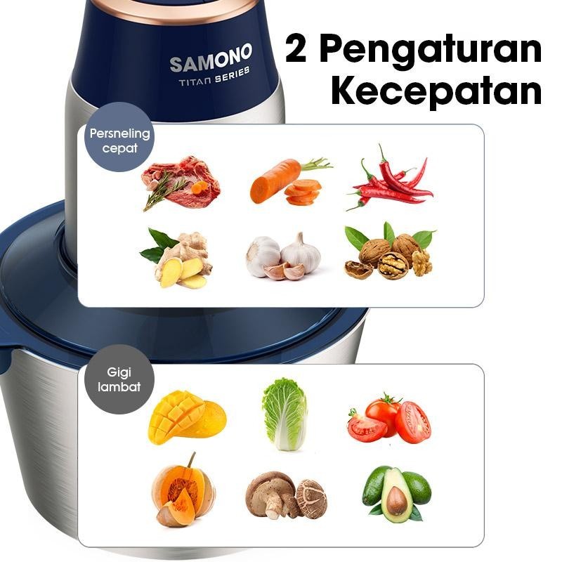 CHOPPER SAMONO SW TC 400 W BLENDER DAGING SERBAGUNA