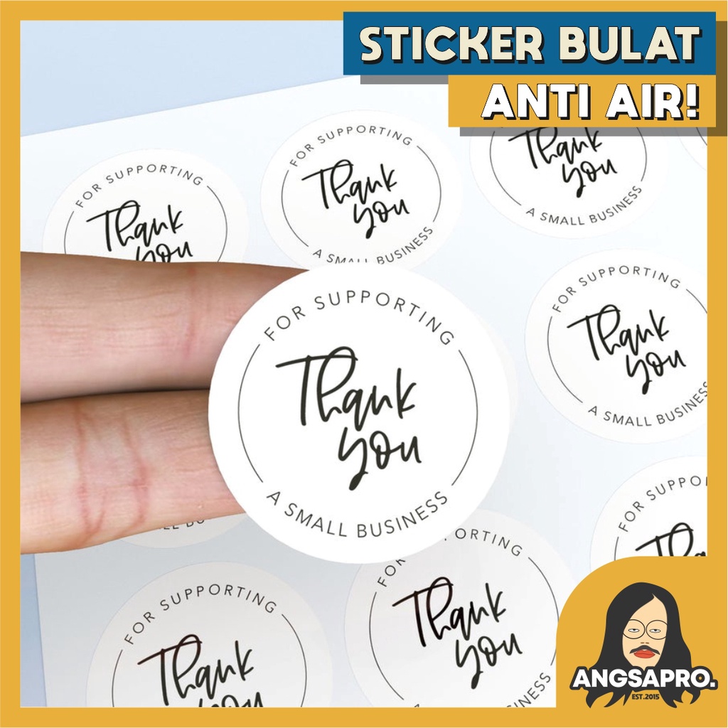 

Angsapro Sticker Cutting Bulat Anti Air