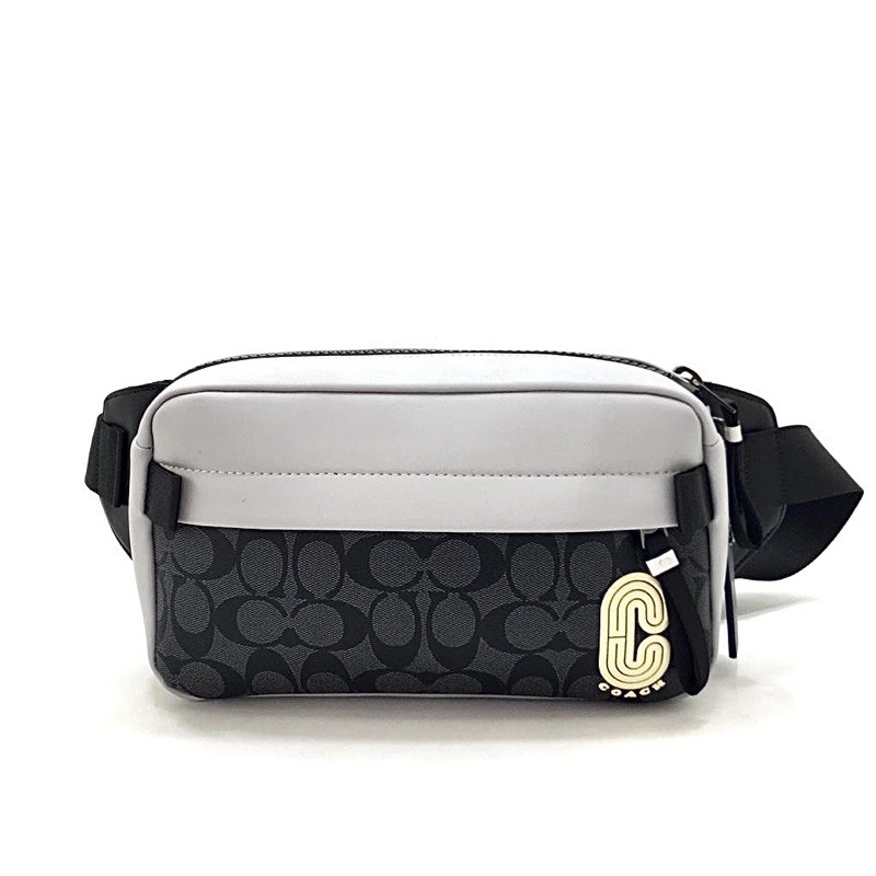 Tas Pinggang Coach Edge Belt Bag In Signature