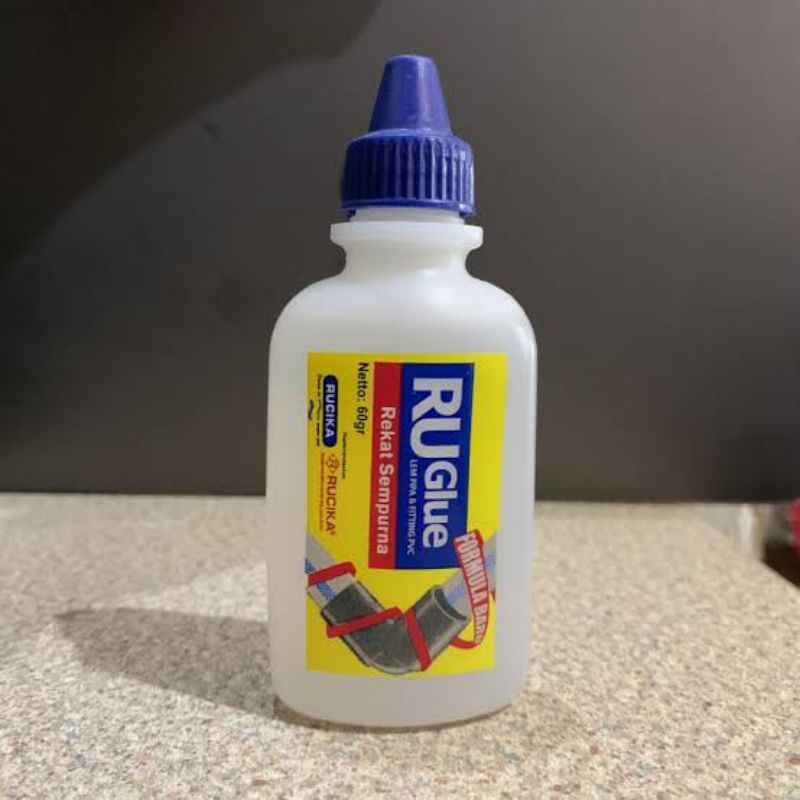

Lem Ruglue 60gr kemasan botol