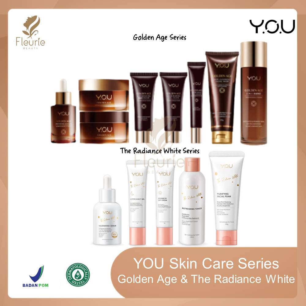 YOU Skincare Golden Age Series / The Radiance White Series