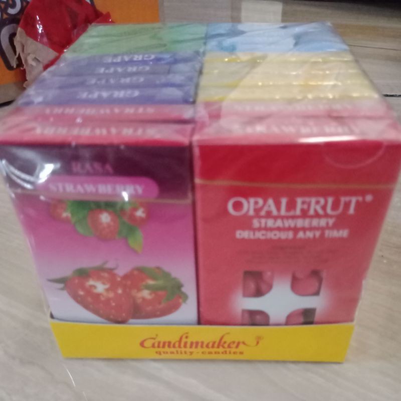 

permen opal fruit 20boxes
