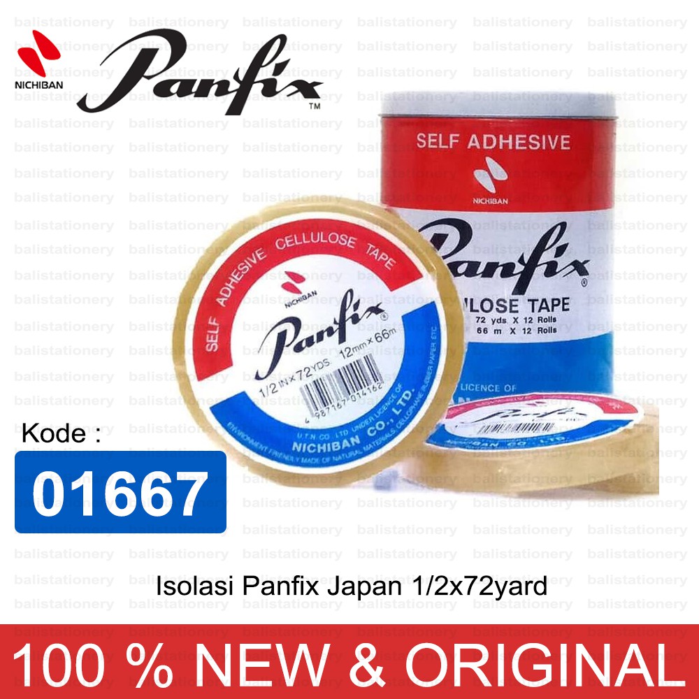 

Isolasi Panfix Japan 1/2x72yard