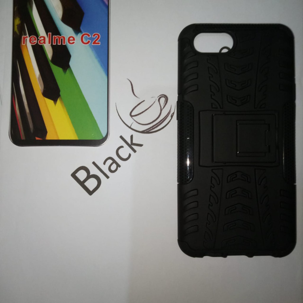 HYBRID STANDING soft case oppo A1k RUGGED DAZZLE CASE