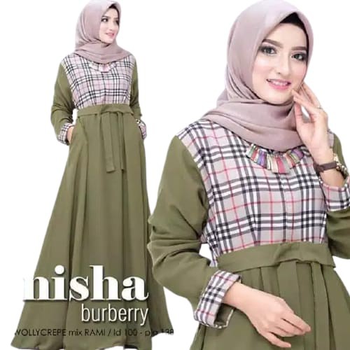 Kekinian 2021 New Gamis Trand Remaja Kekinian pakaian wanita kekinian fashion muslim