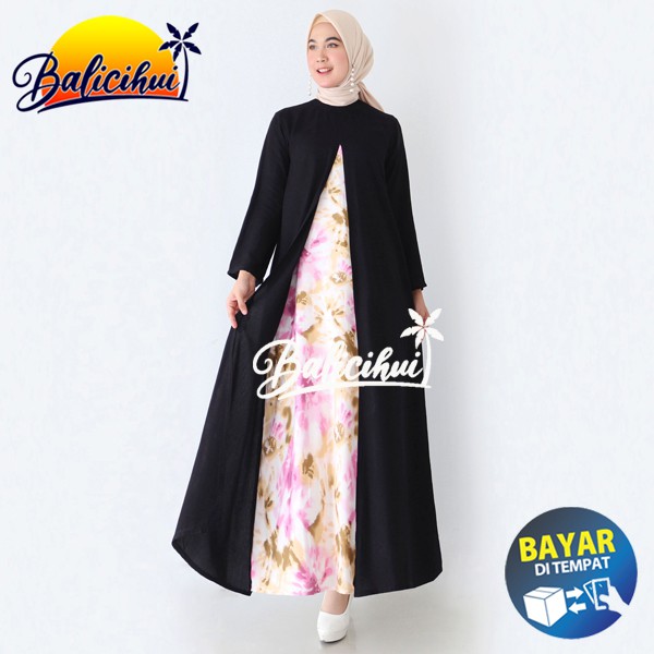 Balicihui Gamis Arumi Gamis Syari Gamis Bali Gamis Wanita Gamis Monalisa Gamis Wanita Model Terbaru