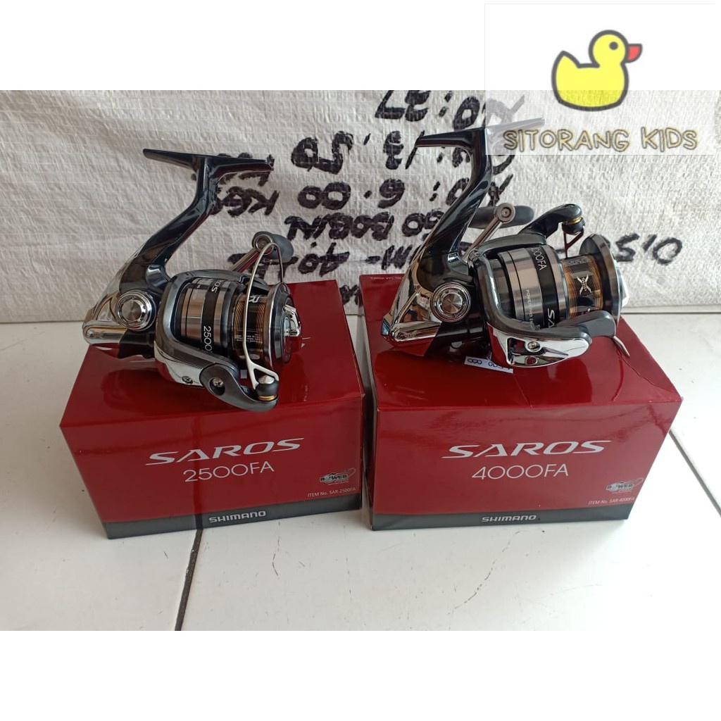 [Promo] Reel Pancing Shimano Saros 2500FD 4000FA Original