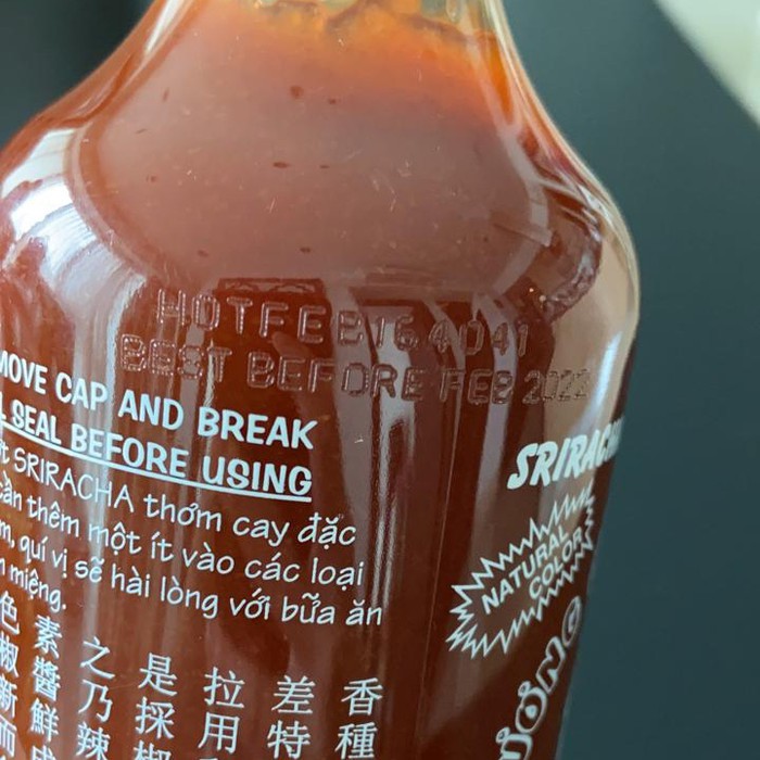 

Spesial Promo - Sriracha Sauce Hot Chilli Huy Fong 481G Made In Usa