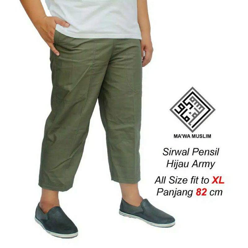 Celana Sirwal pensil XL Celana Cingkrang size XL | Celana Panjang pria dewasa laki-laki