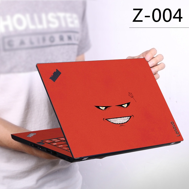 1 Pc Stiker Skin Vinyl 2 Sisi Untuk Laptop 11 / 12 / 13 / 14 / 15 / 17 Inch Universal