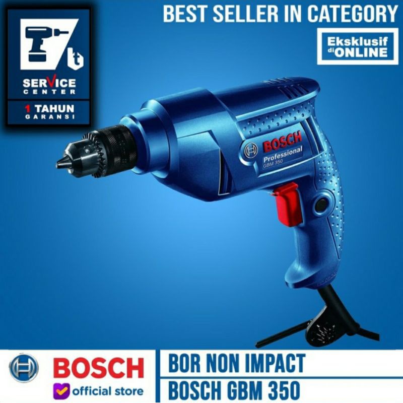 Mesin Hand Bor 10mm Bosch GBM 350