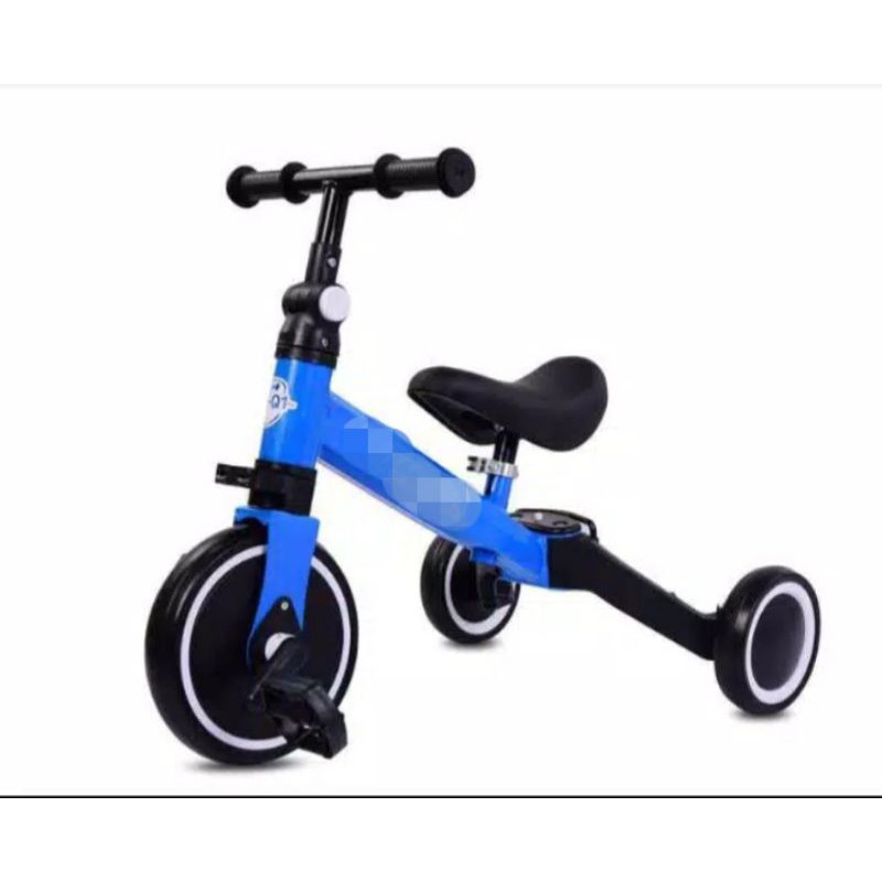 SEPEDA ANAK Balance Bike 3in1 READY Sepeda BIRU HARGAPROMOREADY