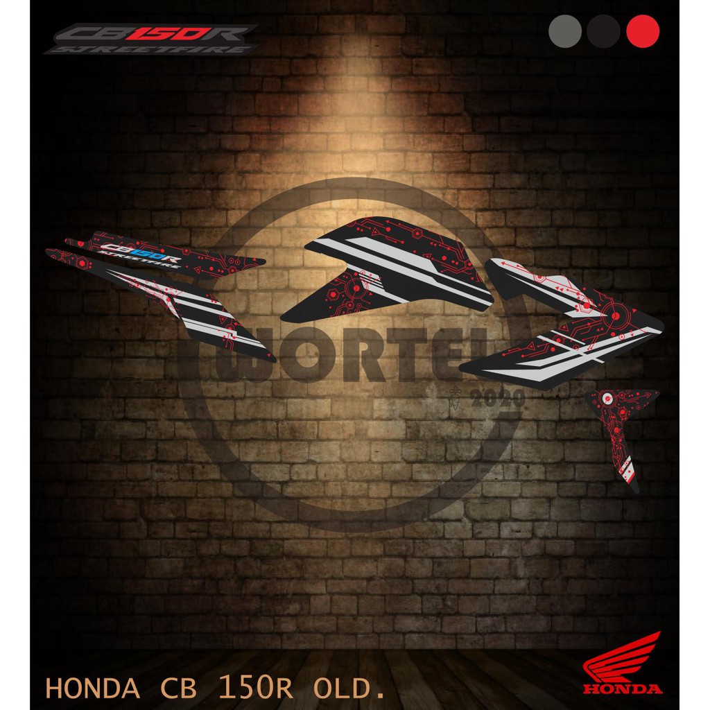Striping CB 150 R-Sticker Variasi Lis Decal Motor CB150R 2013-2015 Elektra