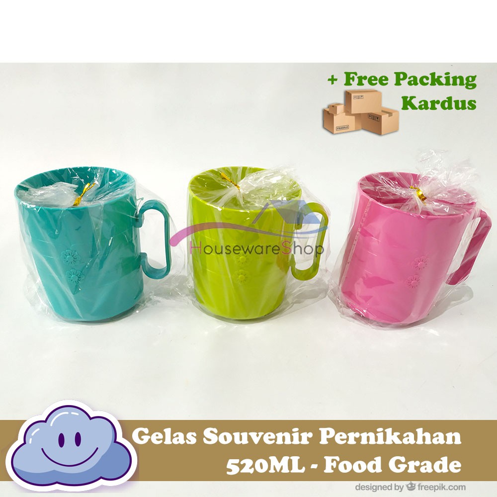 Harga Souvenir Gelas Pernikahan Terbaik Souvenir Pesta Juni 2021 Shopee Indonesia