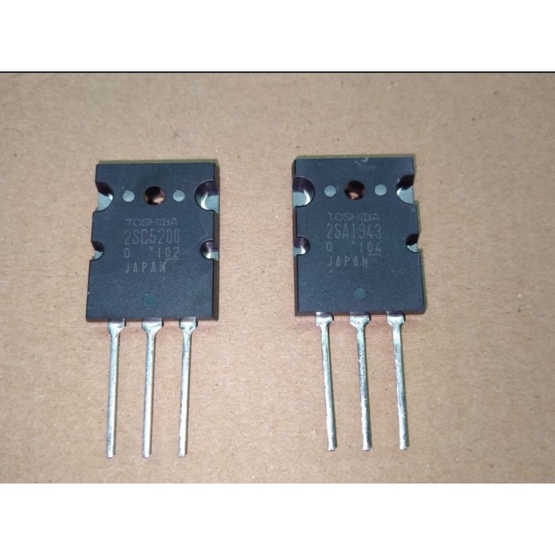 Transistor Toshiba A 1943 / C 5200 / 2SC5200 / 2SA1943
