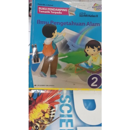 

Buku pendamping tematik terpadu ilmu Pengetahuan Alam kelas 2 sd/erlangga/preloved