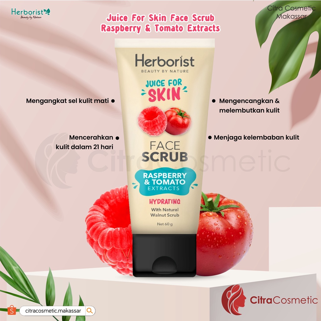 Herborist Juice For Face Scrub 60 Ml Series