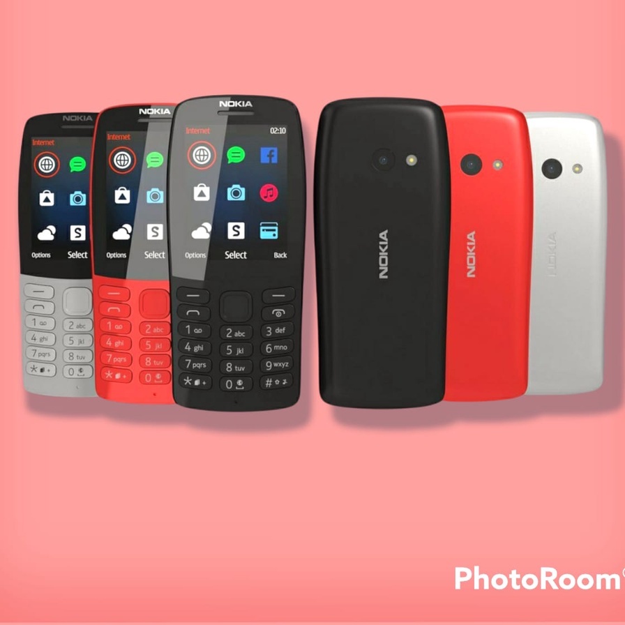 HANDPHONE NOKIA 210 VARIASI WARNA HITAM