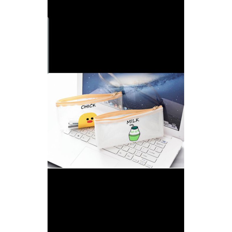 

tempat pensil transparan/ tempat pensil murah/ tempat pensil karakter/ tempat pensil lucu/