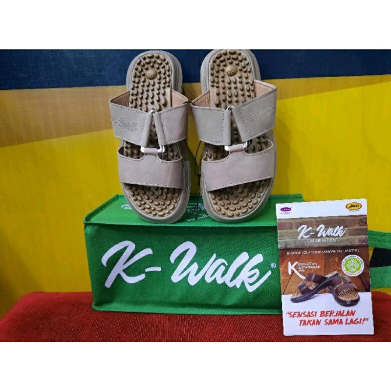 sandal K WALK LCQ sandal kesehatan kenyamanan sandal refleksi akupuntur asli jaco