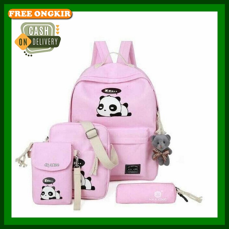 Tas Ransel Mini 2 In 1 Ransel Korean Style Ransel Wanita Backpack Pria Backpack Wanita Tas Sekolah T