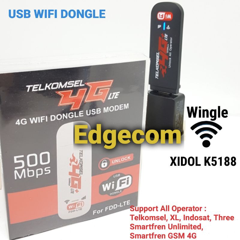 Modem USB Wifi XIDOL K5188 Unlock All Operator 4G LTE