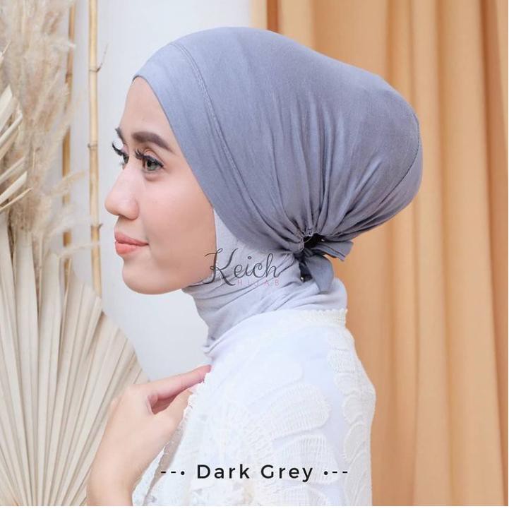 (PROMO) Inner Basic Turki kaos / Ciput Tali / Daleman HIjab / Ciput Polos Tali premium