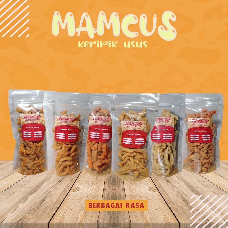 

keripik usus original,balado,barbeque,keju