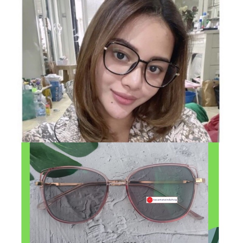 PAKET KACAMATA LENSA MINUS anti radiasi pria wanita 0388