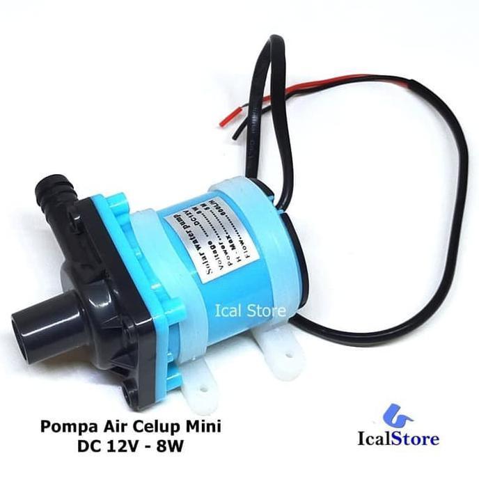 |Terbaru| Pompa Air Celup Mini Dc 12 Volt 8 Watt Submersible Solar 12V Aquarium |Promo