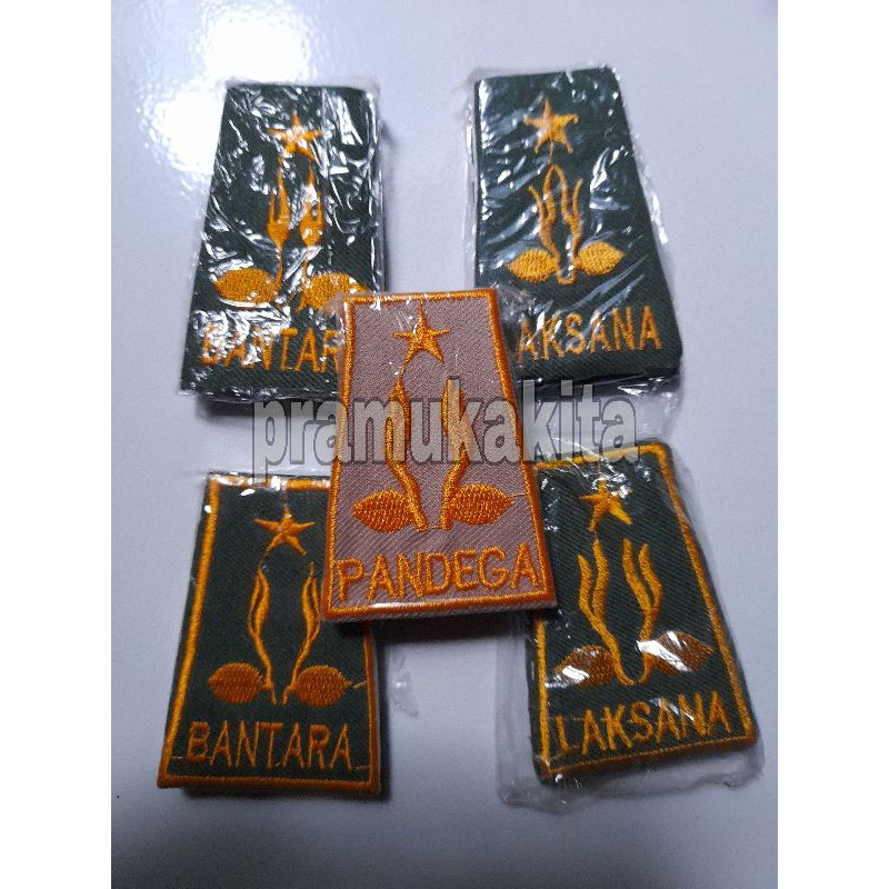 per pasang TKU bantara bordir/tku laksana bordir/tku pandega bordir