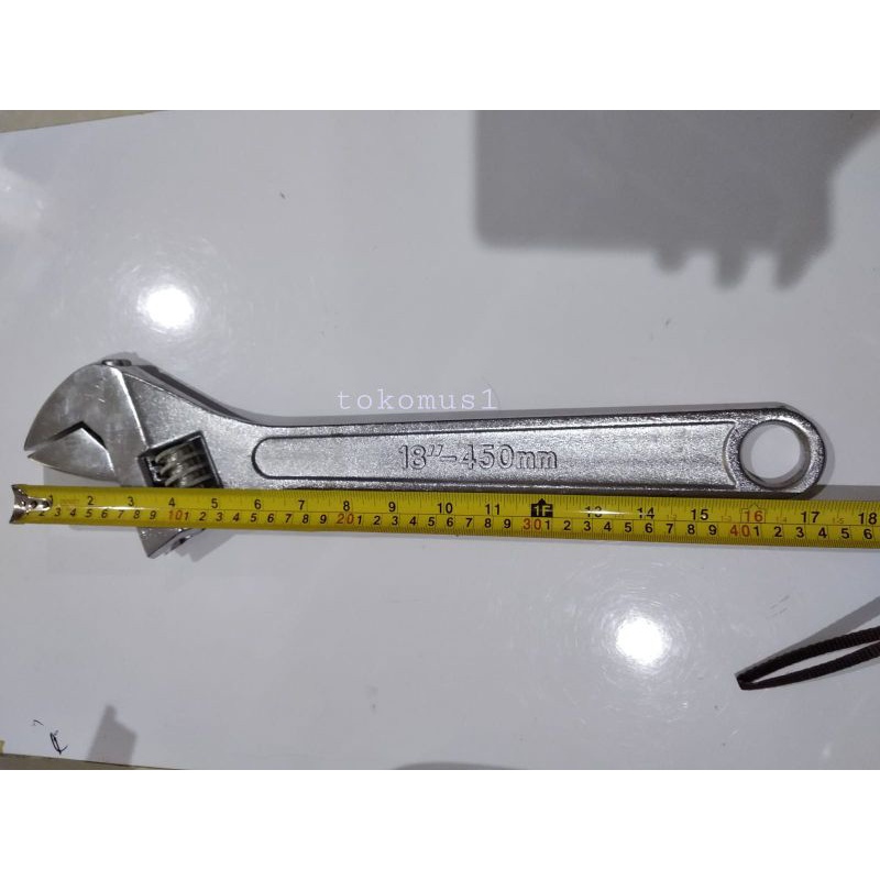 Kunci Inggris 18&quot; Adjustable Wrench Fukung