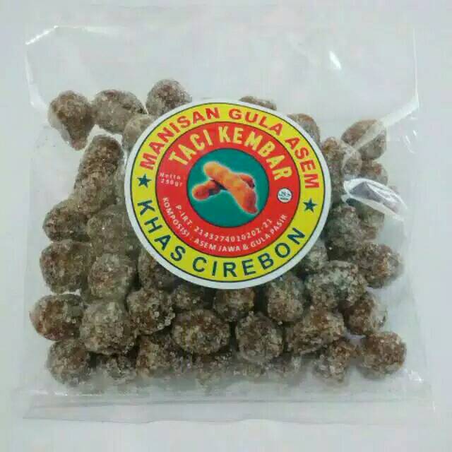 

Manisan Gula Asem / Asam Jawa "Taci Kembar" Khas Cirebon Isi 250 Gram