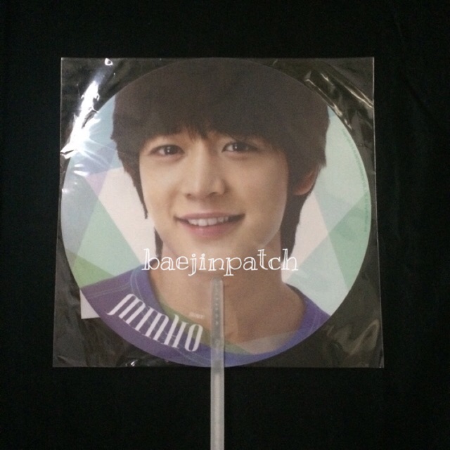 SHINee Minho RARE ITEM (Clearfile, Fan, Photocard)
