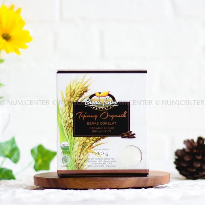 

DISKON HARGA BionicFarm Organic Brown Rice Flour | Tepung Beras Coklat Organik 250g TP307