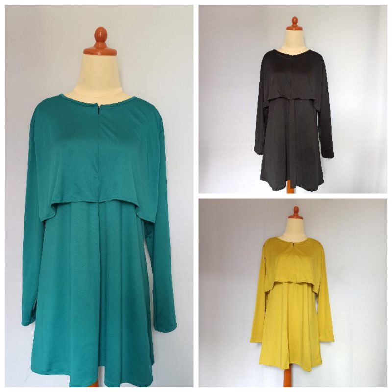Tavia Tunik Cantik Busui bahan Jersey kualitas tinggi