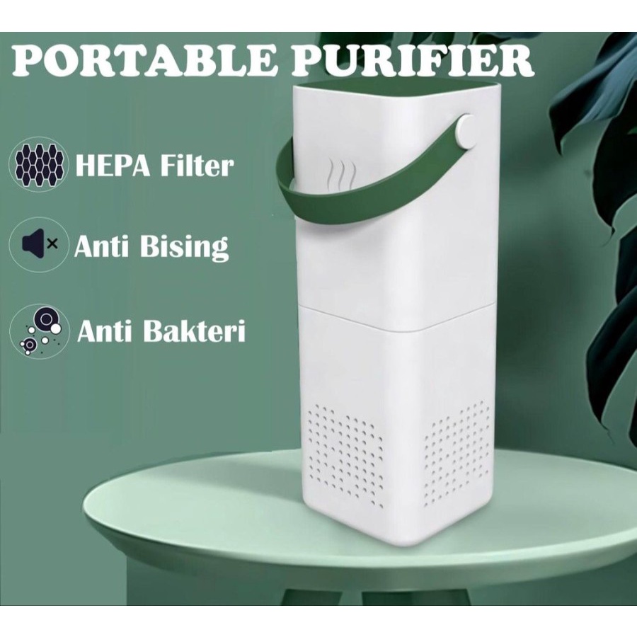 APR2 Mini Airpurifier Portable Pembersih Udara Hepa Filter Portable Praktis